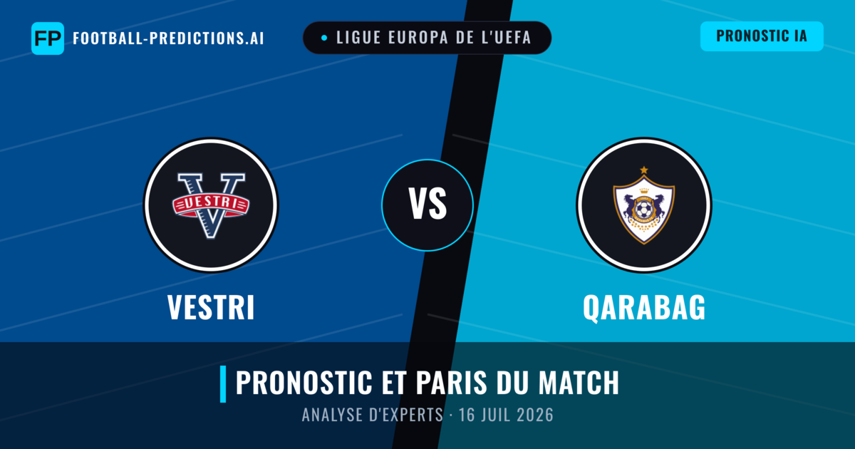 Vestri vs Qarabag — pronostic et avant-match