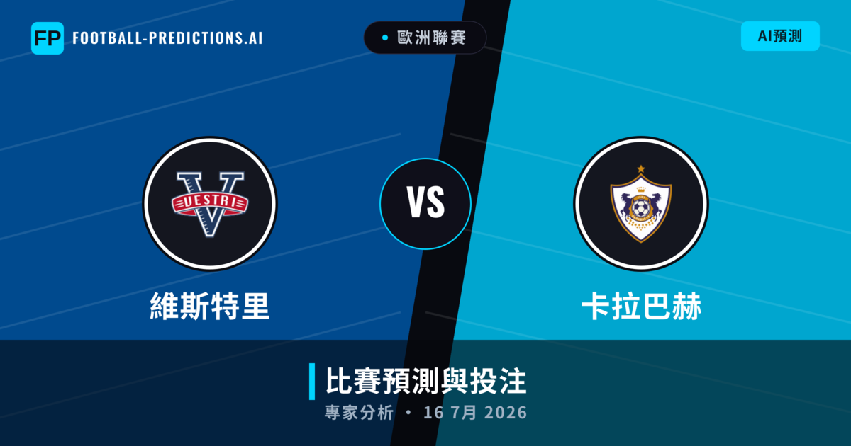 維斯特里 vs 卡拉巴赫 — 比赛预测和前瞻