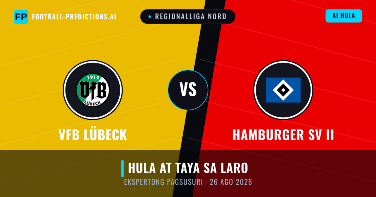VfB Lübeck vs Hamburger SV II — hula at preview ng laban