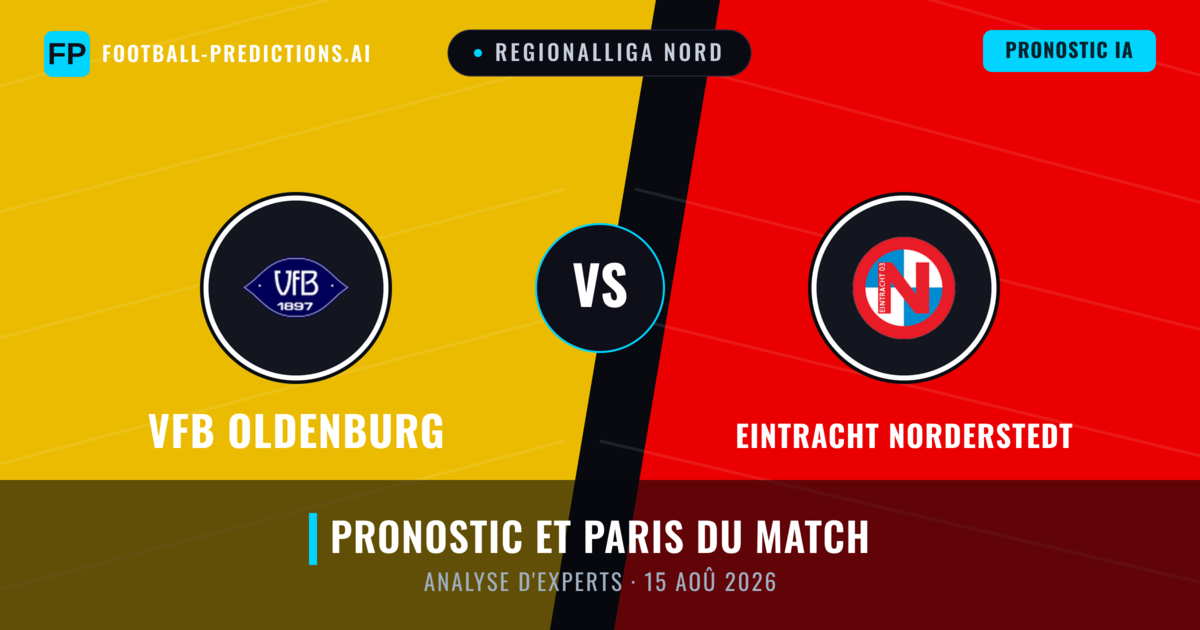 VfB Oldenburg vs Eintracht Norderstedt — pronostic et avant-match