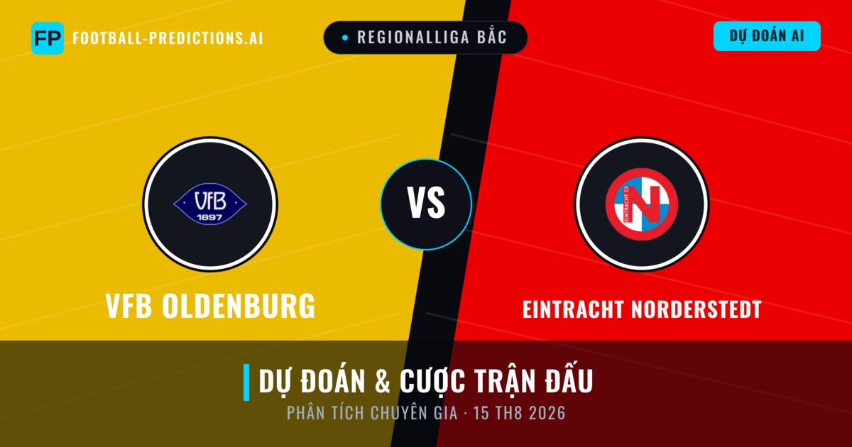 VfB Oldenburg vs Eintracht Norderstedt — dự đoán và xem trước trận đấu