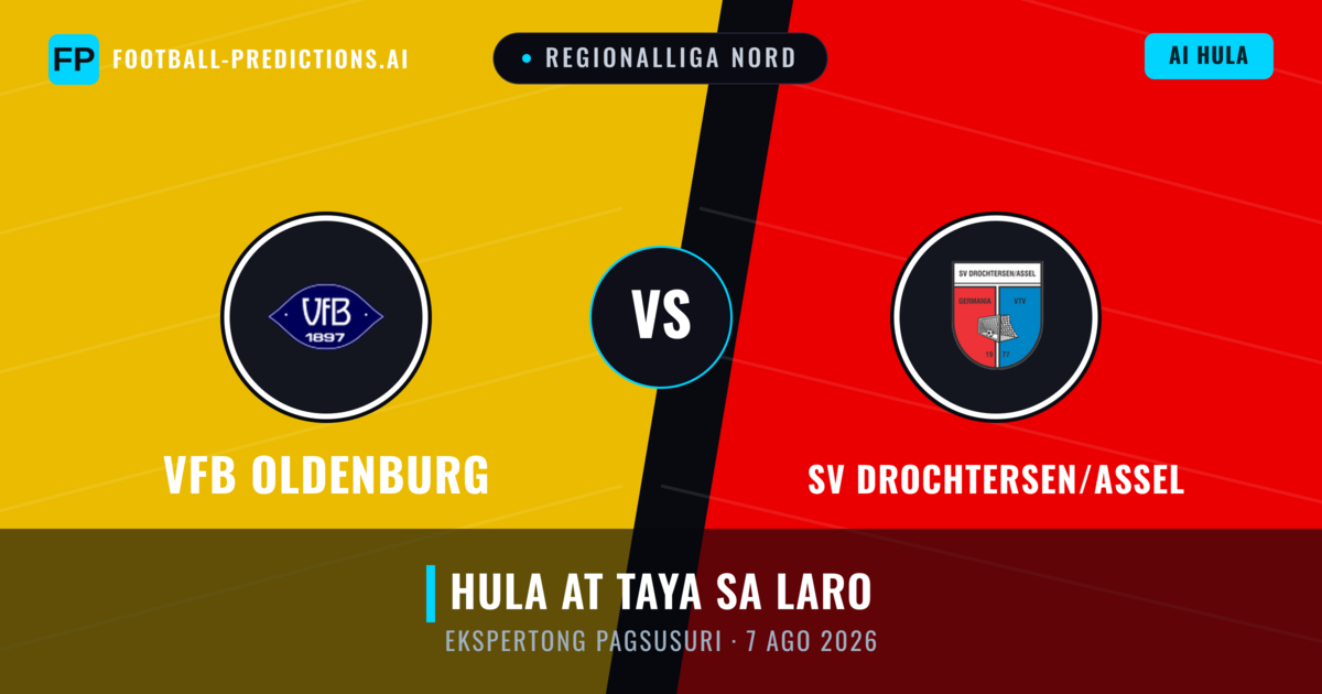 VfB Oldenburg vs SV Drochtersen/Assel — hula at preview ng laban