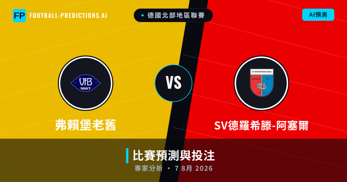 弗賴堡老舊 vs SV德羅希滕-阿塞爾 — 比赛预测和前瞻