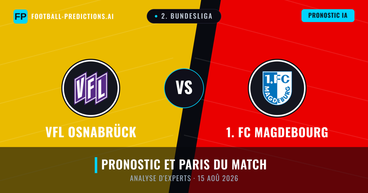 VfL Osnabrück vs 1. FC Magdebourg — pronostic et avant-match