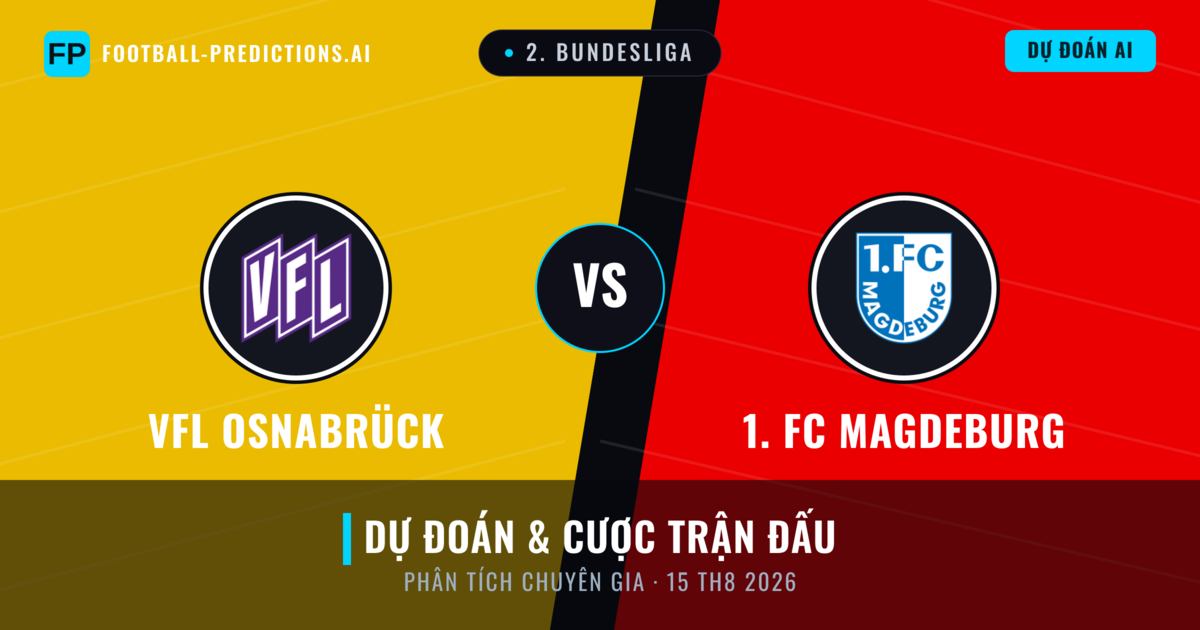 VfL Osnabrück vs 1. FC Magdeburg — dự đoán và xem trước trận đấu
