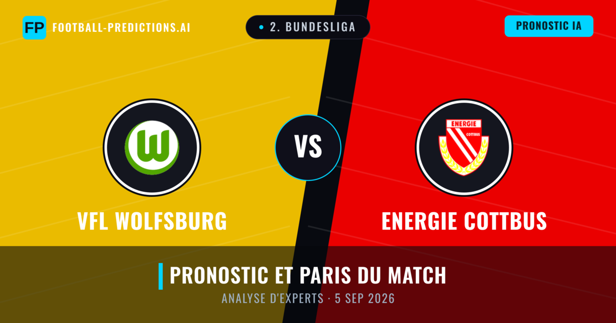 VfL Wolfsburg vs Energie Cottbus — pronostic et avant-match