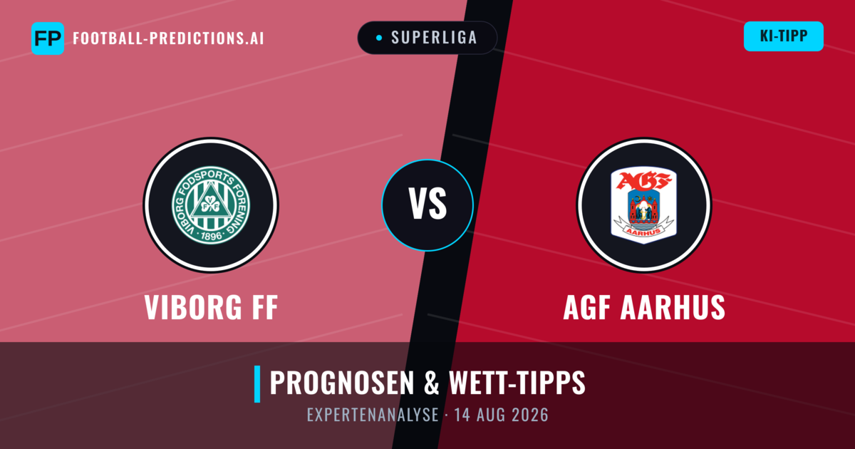 Viborg FF vs AGF Aarhus — Prognose und Spielvorschau