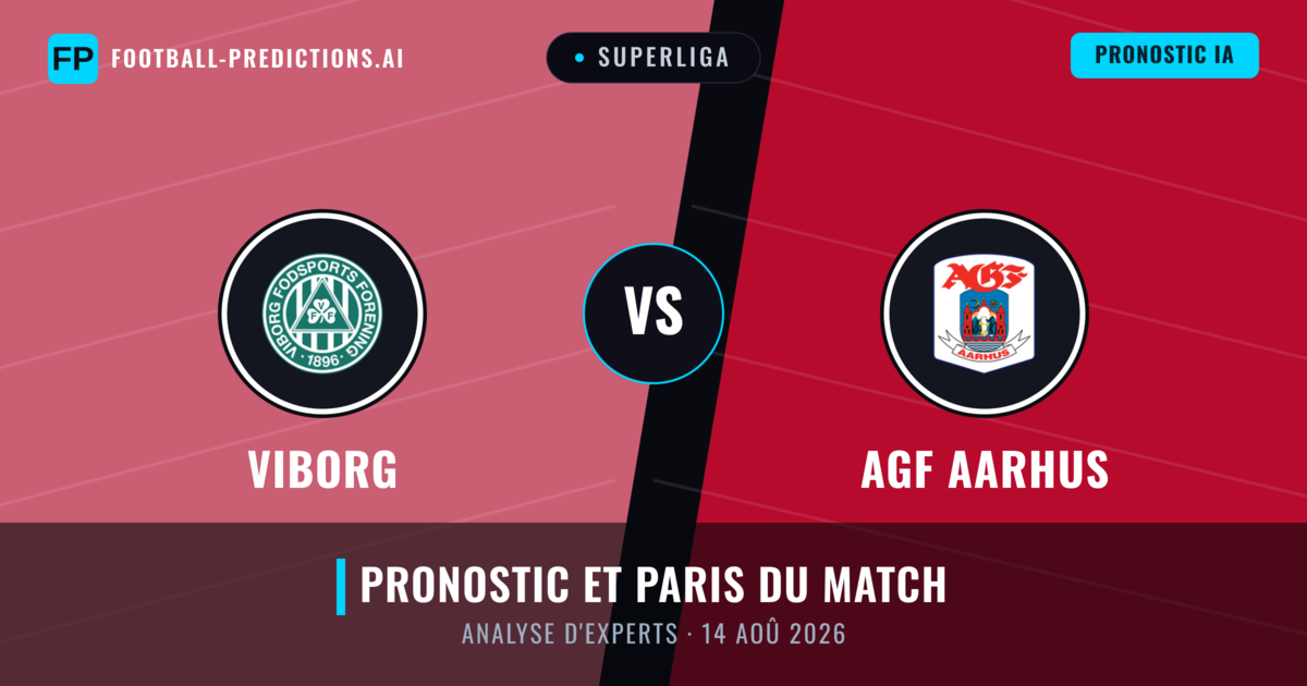 Viborg vs AGF Aarhus — pronostic et avant-match
