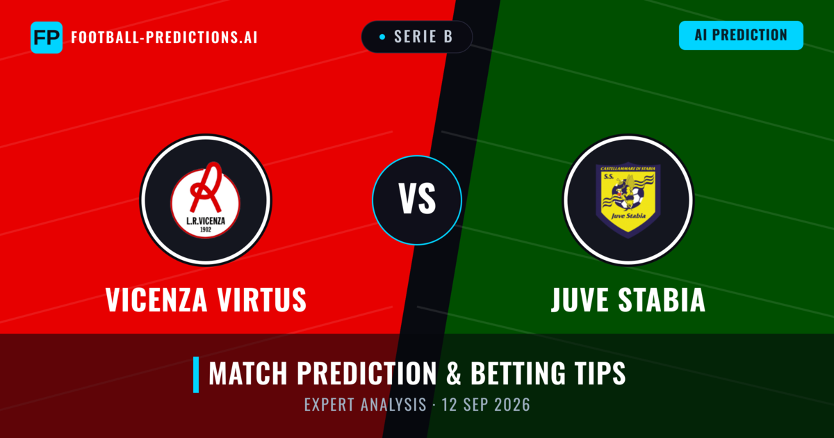 Vicenza Virtus vs Juve Stabia — match prediction & preview