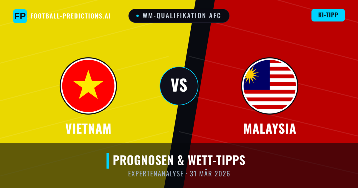 Vietnam vs Malaysia — Prognose und Spielvorschau