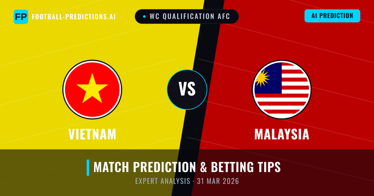 Vietnam vs Malaysia — match prediction & preview