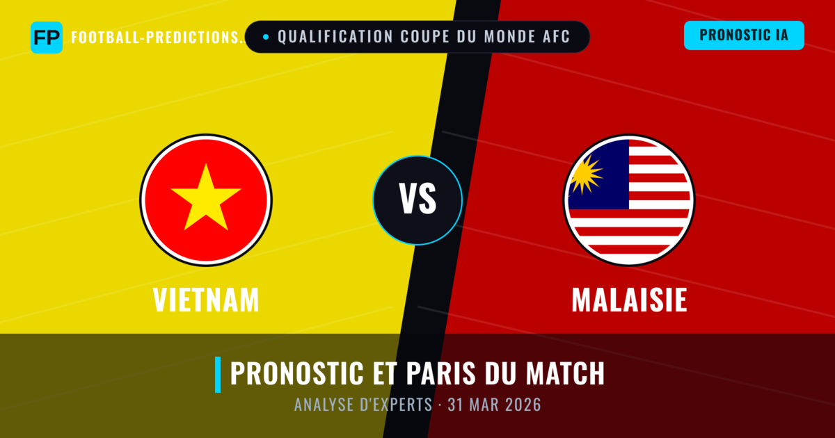 Vietnam vs Malaisie — pronostic et avant-match