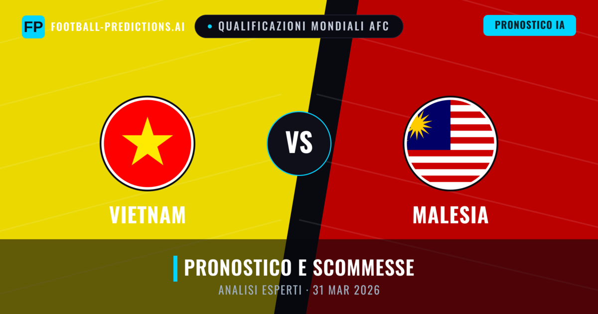 Vietnam vs Malesia — pronostico e anteprima del match