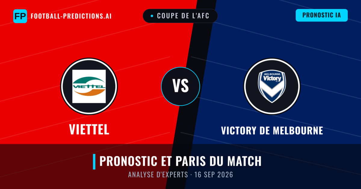 Viettel vs Victory de Melbourne — pronostic et avant-match