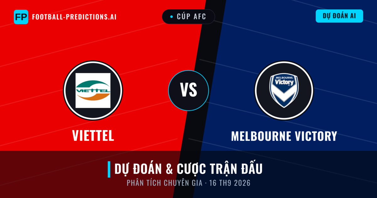 Viettel vs Melbourne Victory — dự đoán và xem trước trận đấu