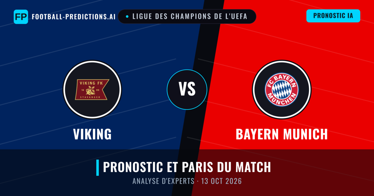 Viking vs Bayern Munich — pronostic et avant-match