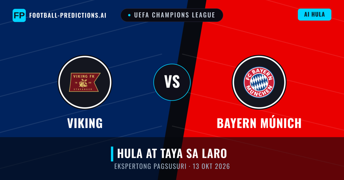 Viking vs Bayern Múnich — hula at preview ng laban