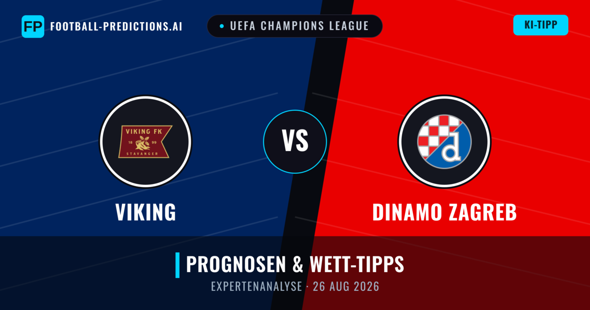 Viking vs Dinamo Zagreb — Prognose und Spielvorschau