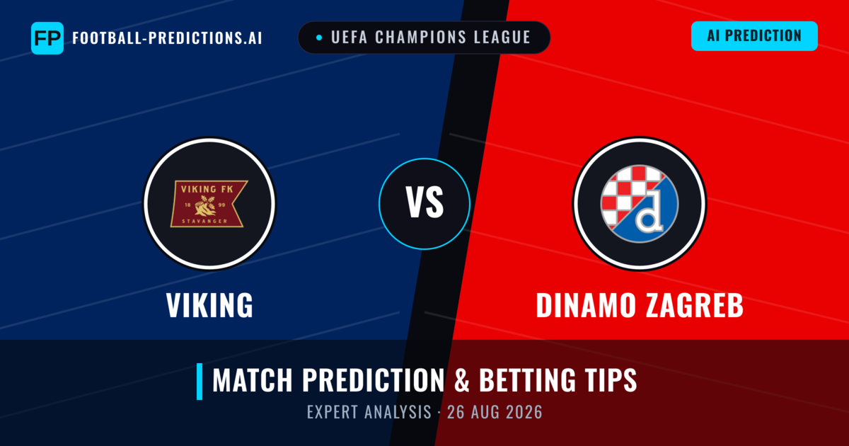Viking vs Dinamo Zagreb — match prediction & preview