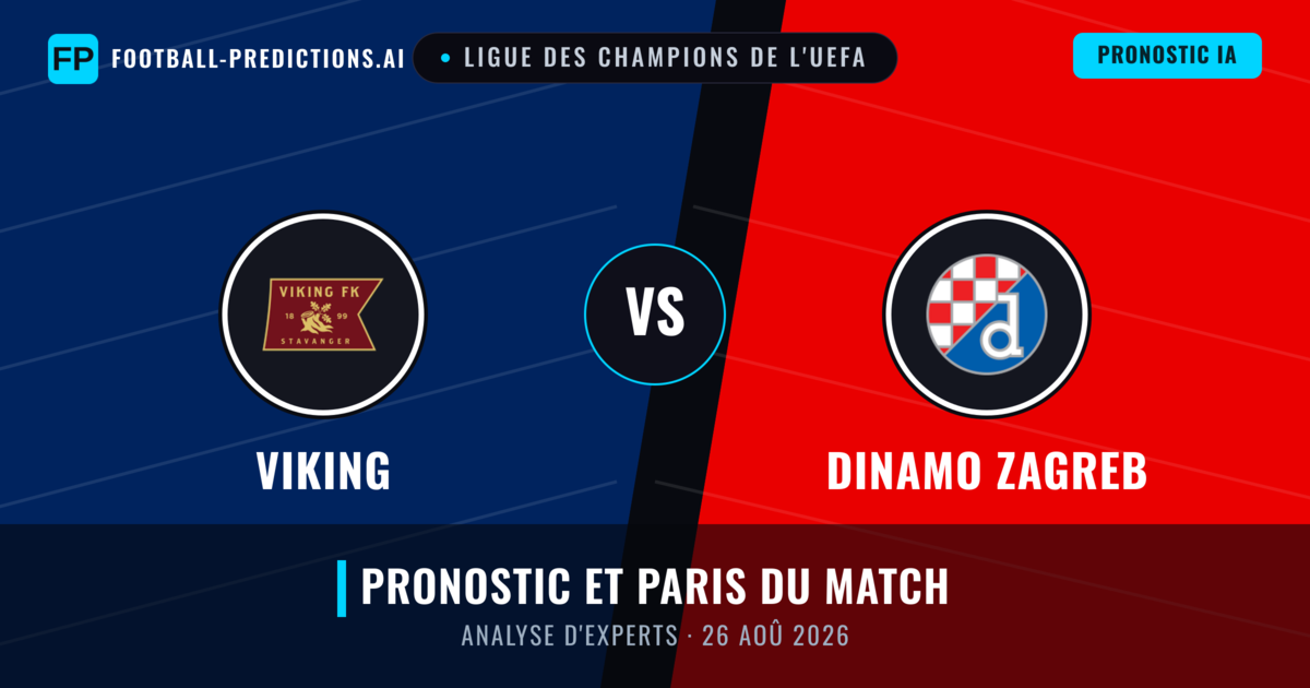 Viking vs Dinamo Zagreb — pronostic et avant-match