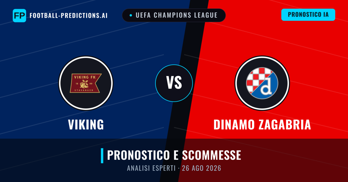 Viking vs Dinamo Zagabria — pronostico e anteprima del match