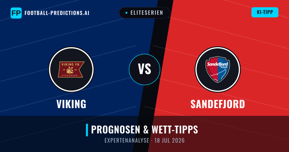 Viking vs Sandefjord — Prognose und Spielvorschau