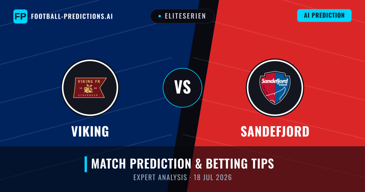 Viking vs Sandefjord — match prediction & preview