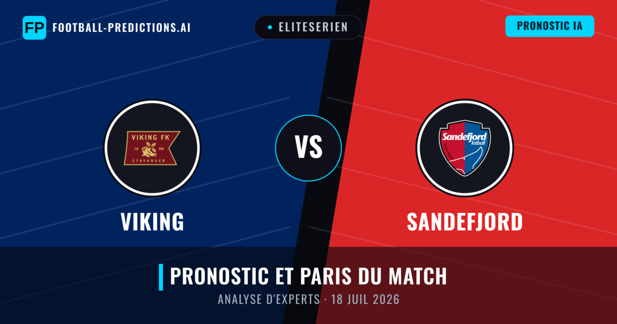 Viking vs Sandefjord — pronostic et avant-match