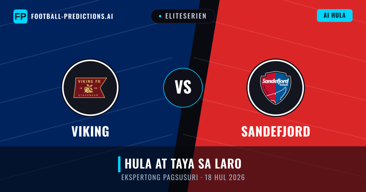 Viking vs Sandefjord — hula at preview ng laban