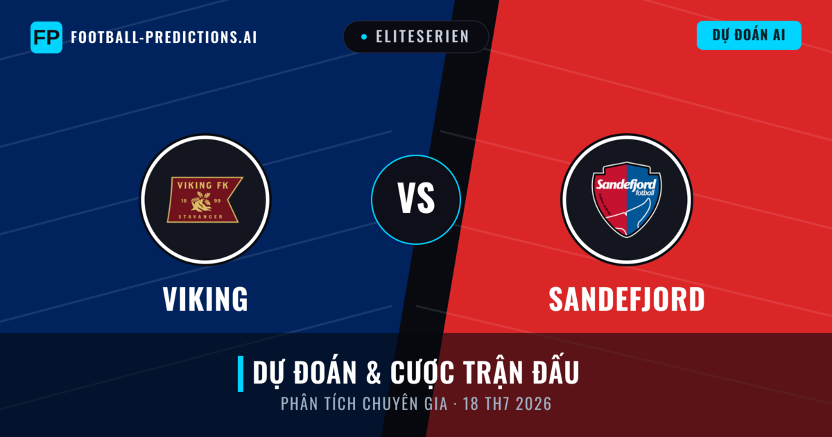 Viking vs Sandefjord — dự đoán và xem trước trận đấu
