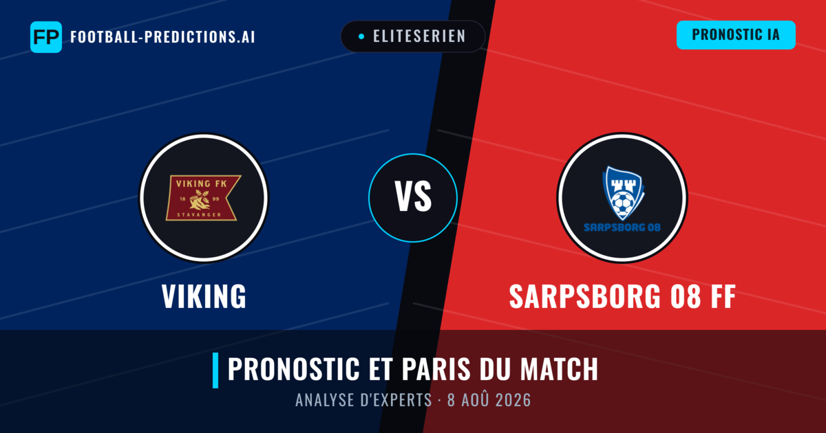Viking vs Sarpsborg 08 FF — pronostic et avant-match