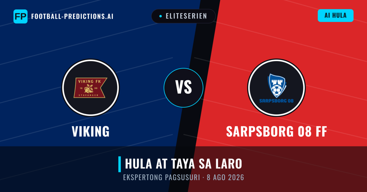 Viking vs Sarpsborg 08 FF — hula at preview ng laban