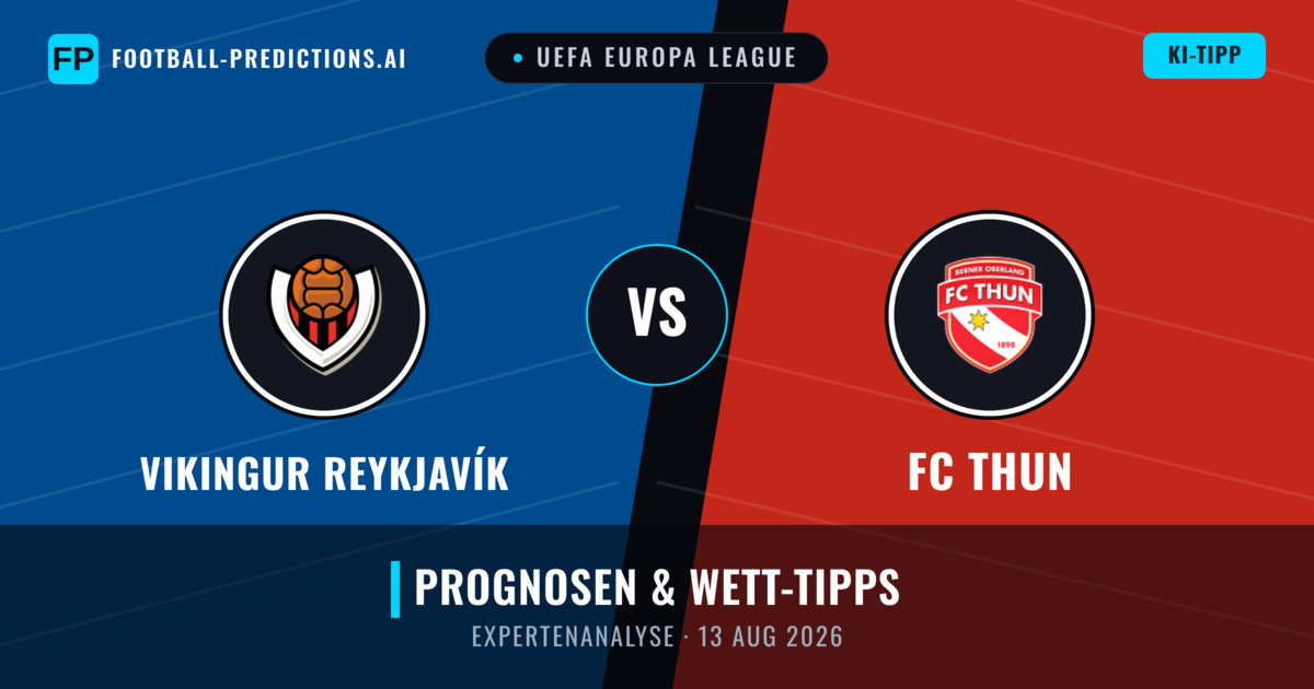 Vikingur Reykjavík vs FC Thun — Prognose und Spielvorschau