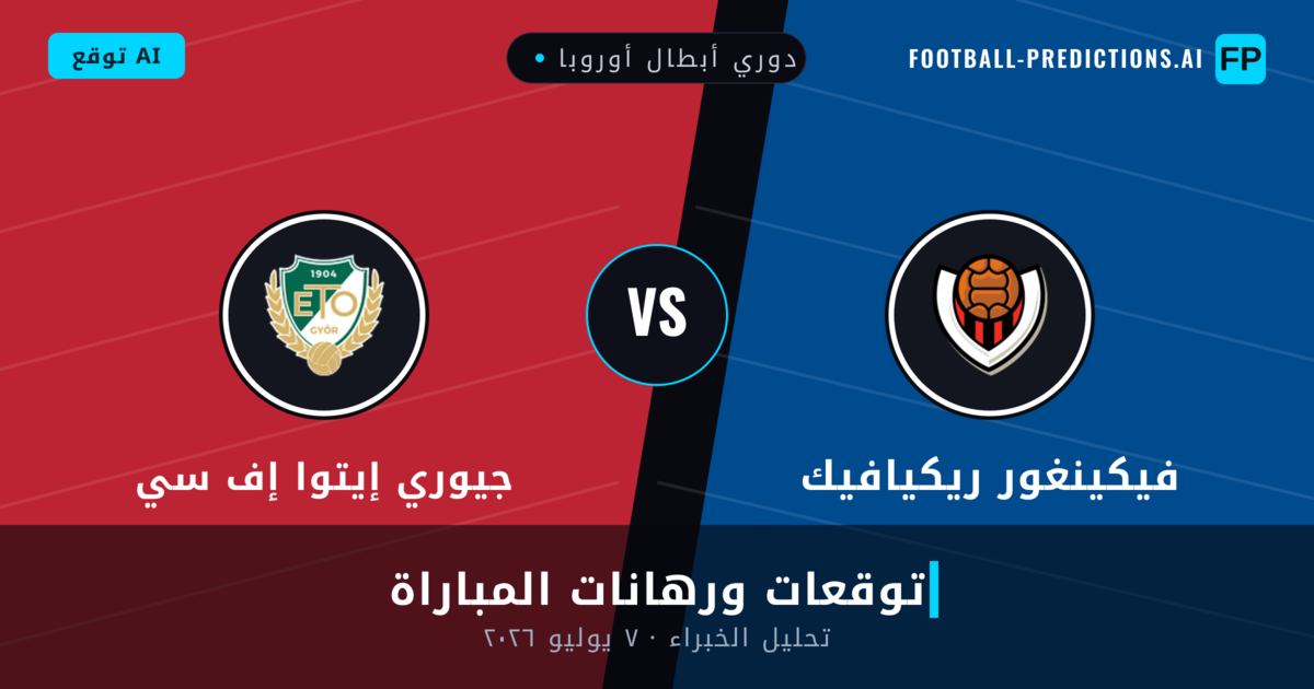 فيكينغور ريكيافيك ضد جيوري إيتوا إف سي — توقعات ومعاينة المباراة