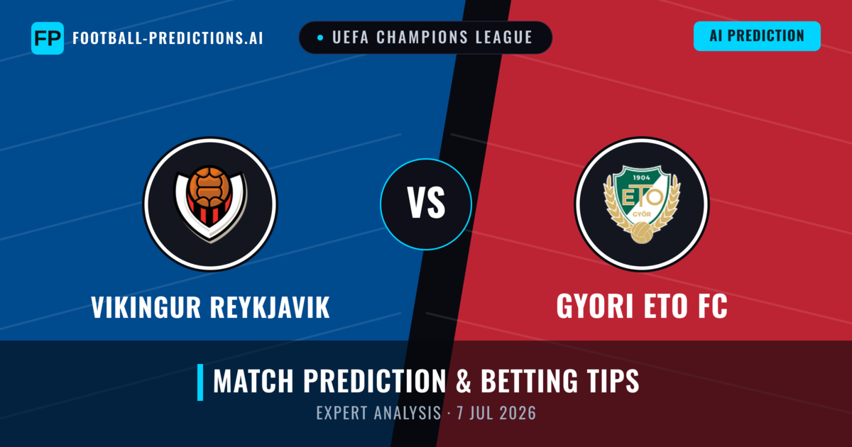 Vikingur Reykjavik vs Gyori ETO FC — match prediction & preview