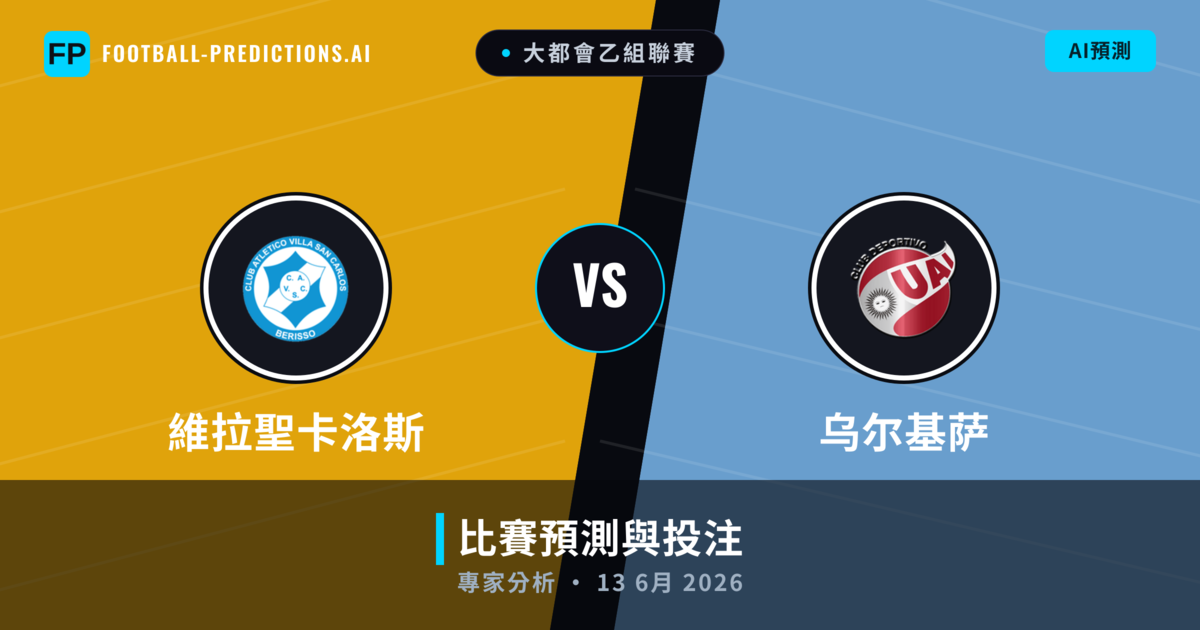 維拉聖卡洛斯 vs 乌尔基萨 — 比赛预测和前瞻