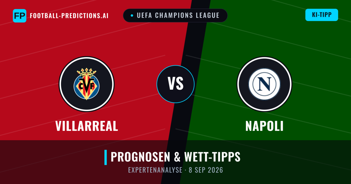 Villarreal vs Napoli — Prognose und Spielvorschau