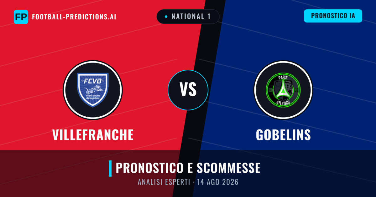 Villefranche vs Gobelins — pronostico e anteprima del match
