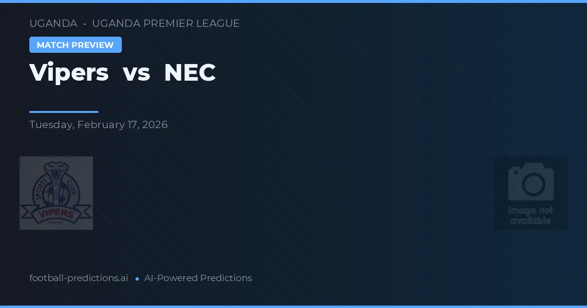 Vipers vs NEC — pronostico e anteprima del match