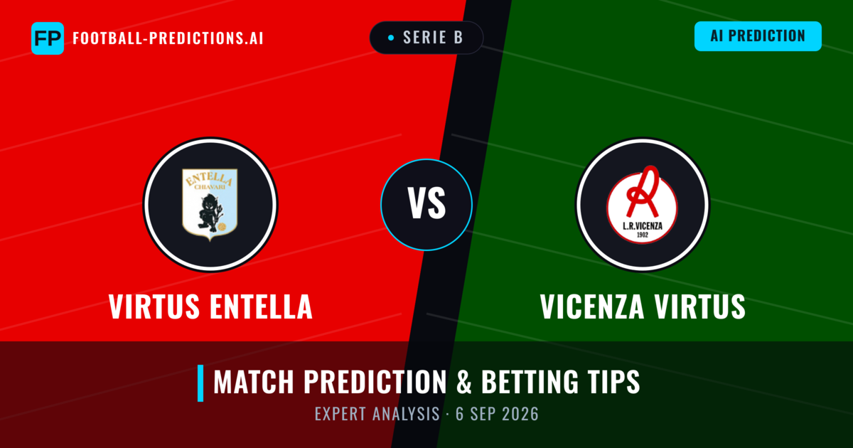 Virtus Entella vs Vicenza Virtus — match prediction & preview