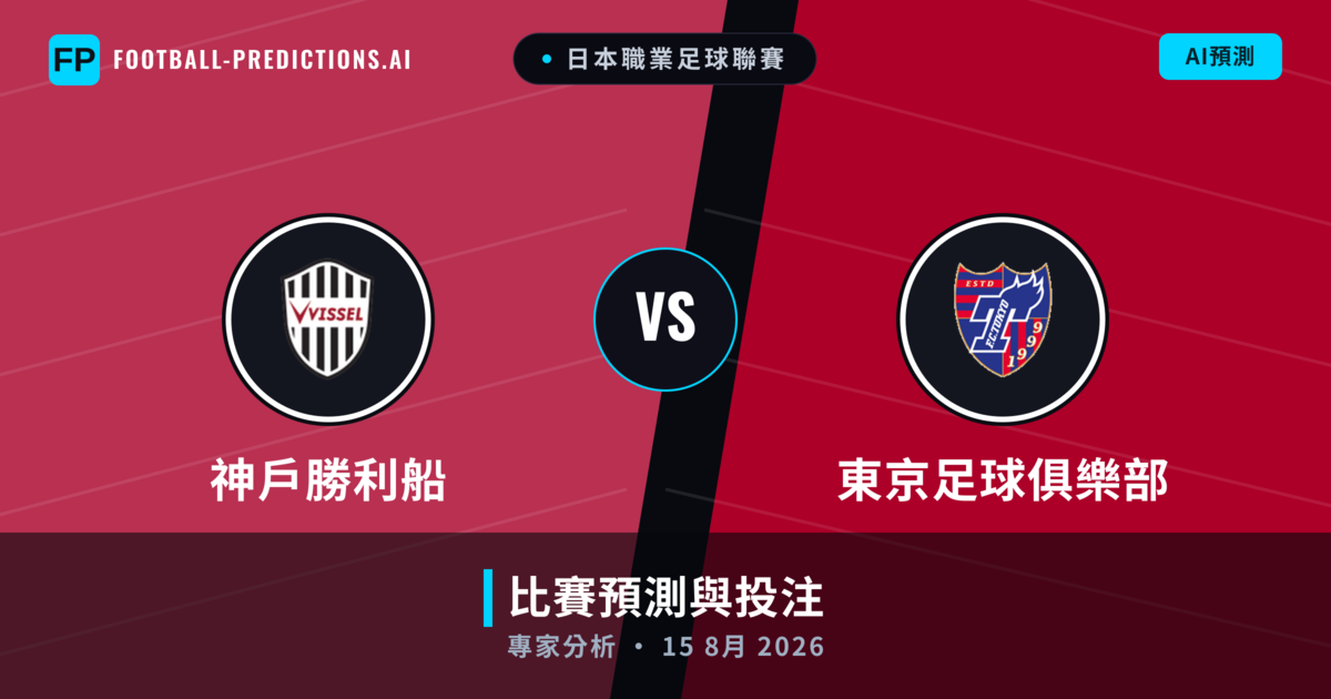 神戶勝利船 vs 東京足球俱樂部 — 比赛预测和前瞻