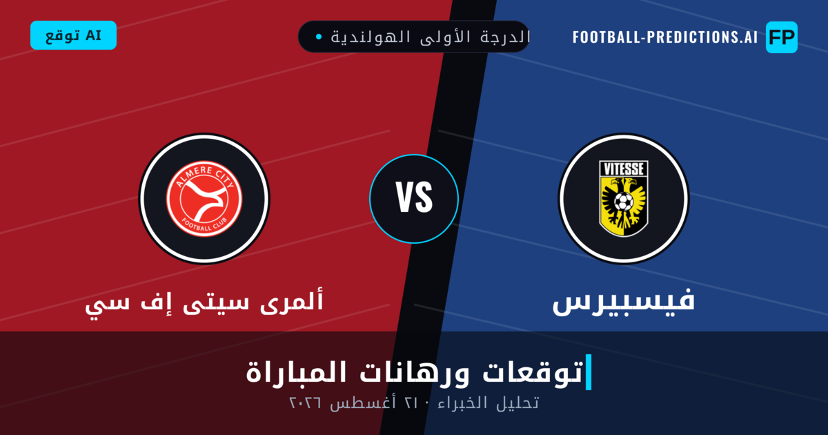 فيسبيرس ضد ألمرى سيتى إف سي — توقعات ومعاينة المباراة