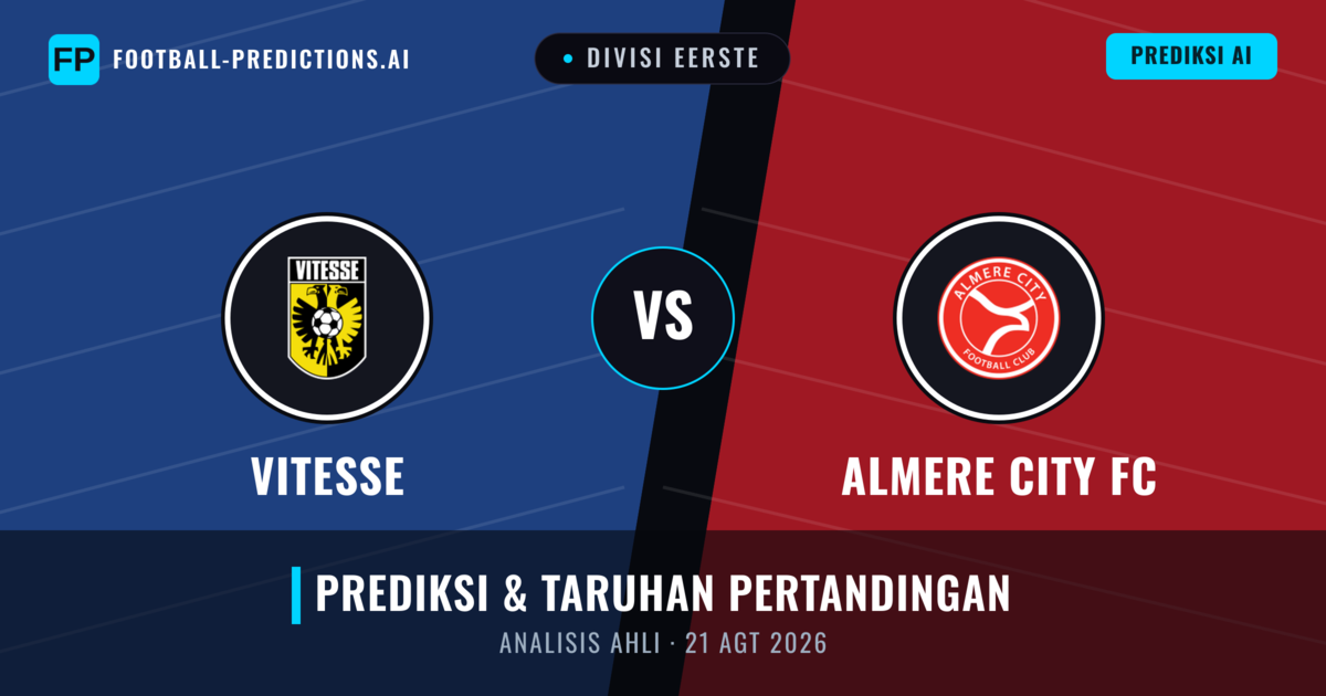 Vitesse vs Almere City FC — prediksi dan pratinjau pertandingan