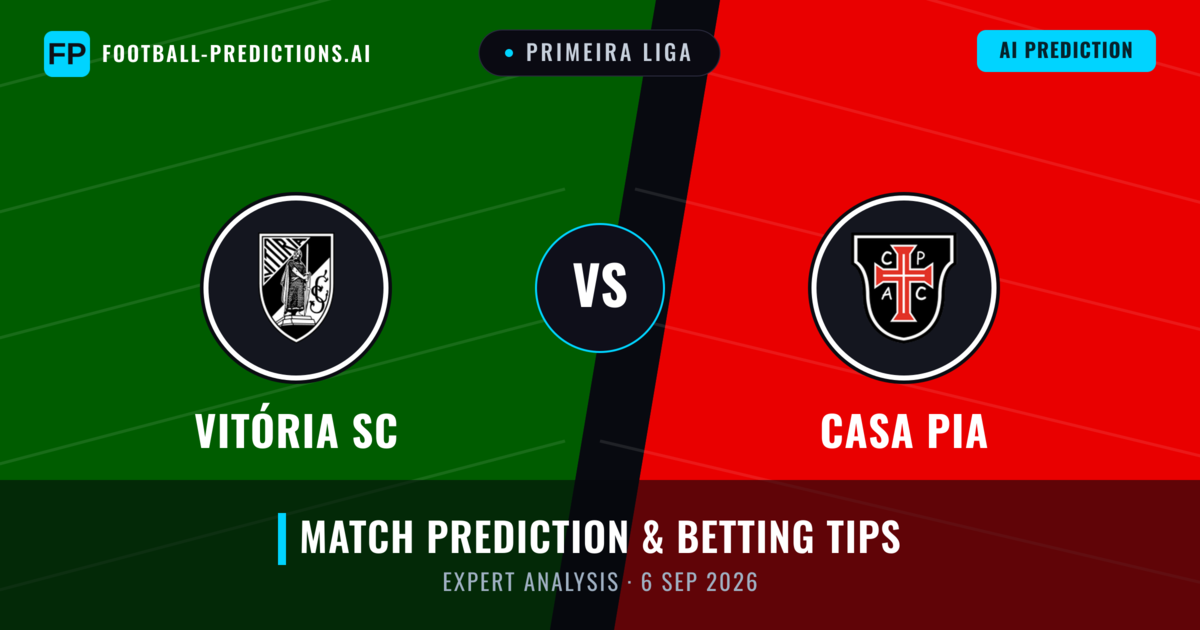 Vitória SC vs Casa Pia — match prediction & preview