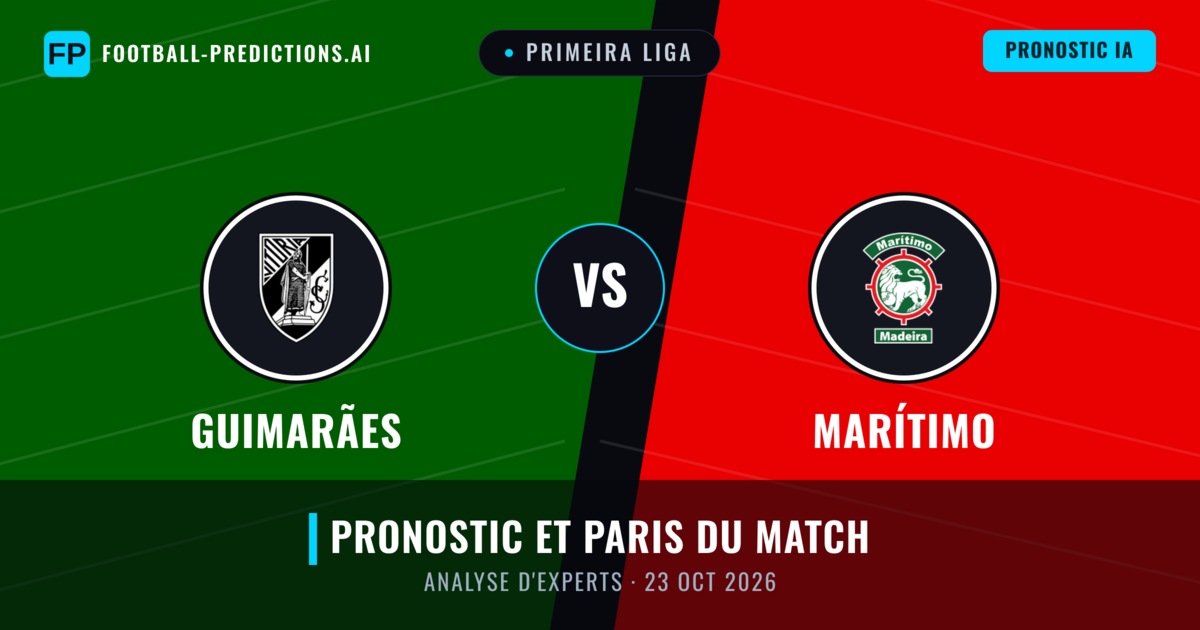 Guimarães vs Marítimo — pronostic et avant-match
