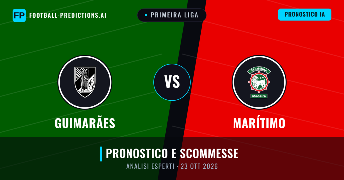 Guimarães vs Marítimo — pronostico e anteprima del match