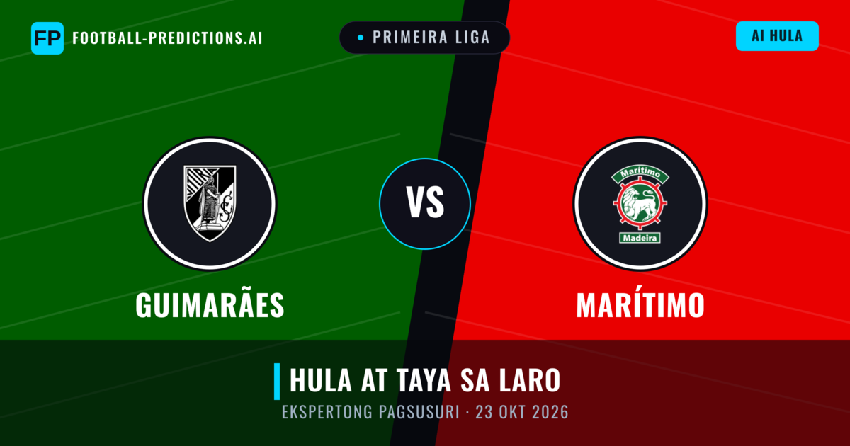 Guimarães vs Marítimo — hula at preview ng laban
