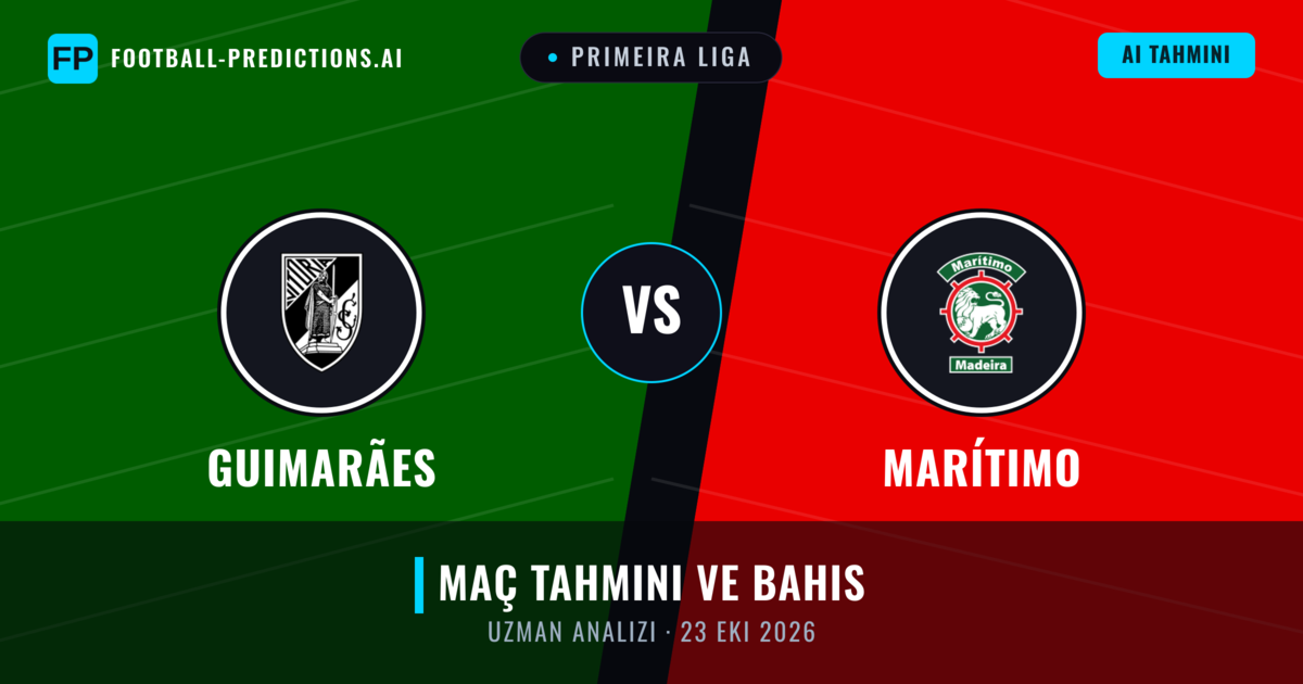 Guimarães - Marítimo — maç tahmini ve önizleme