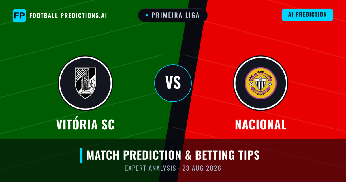 Vitória SC vs Nacional — match prediction & preview