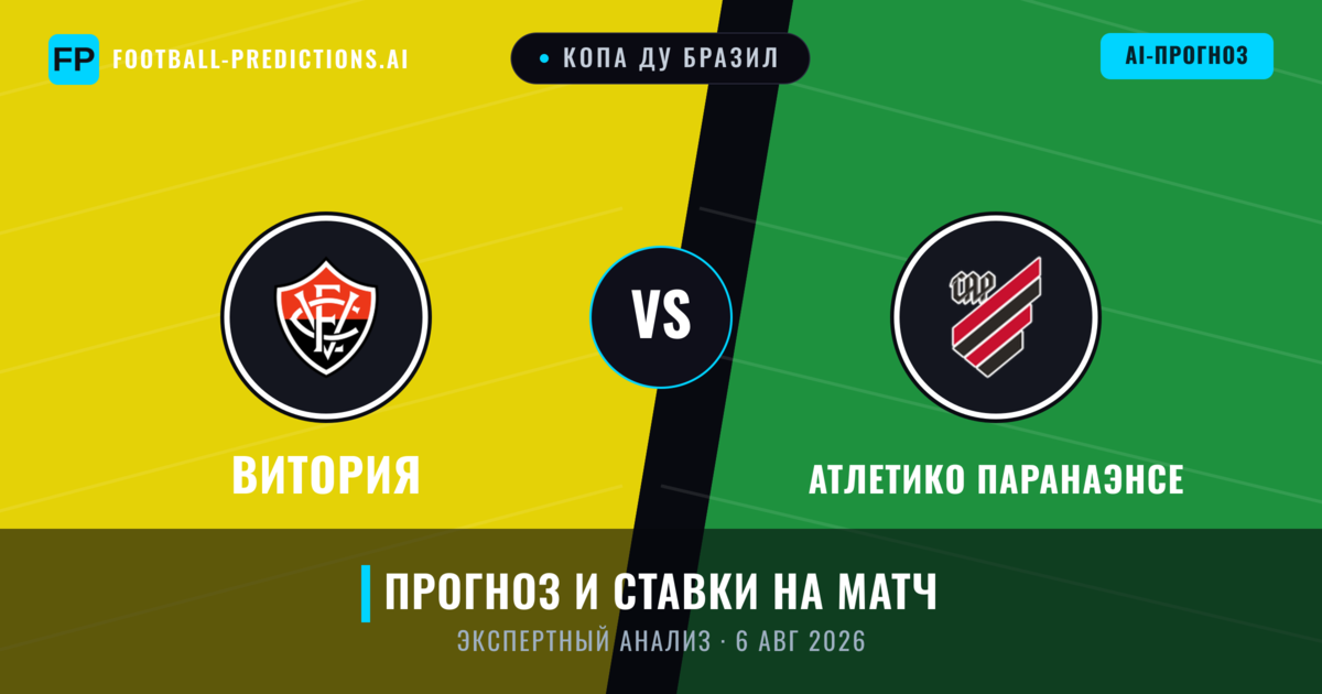 Витория – Атлетико Паранаэнсе — прогноз и превью матча